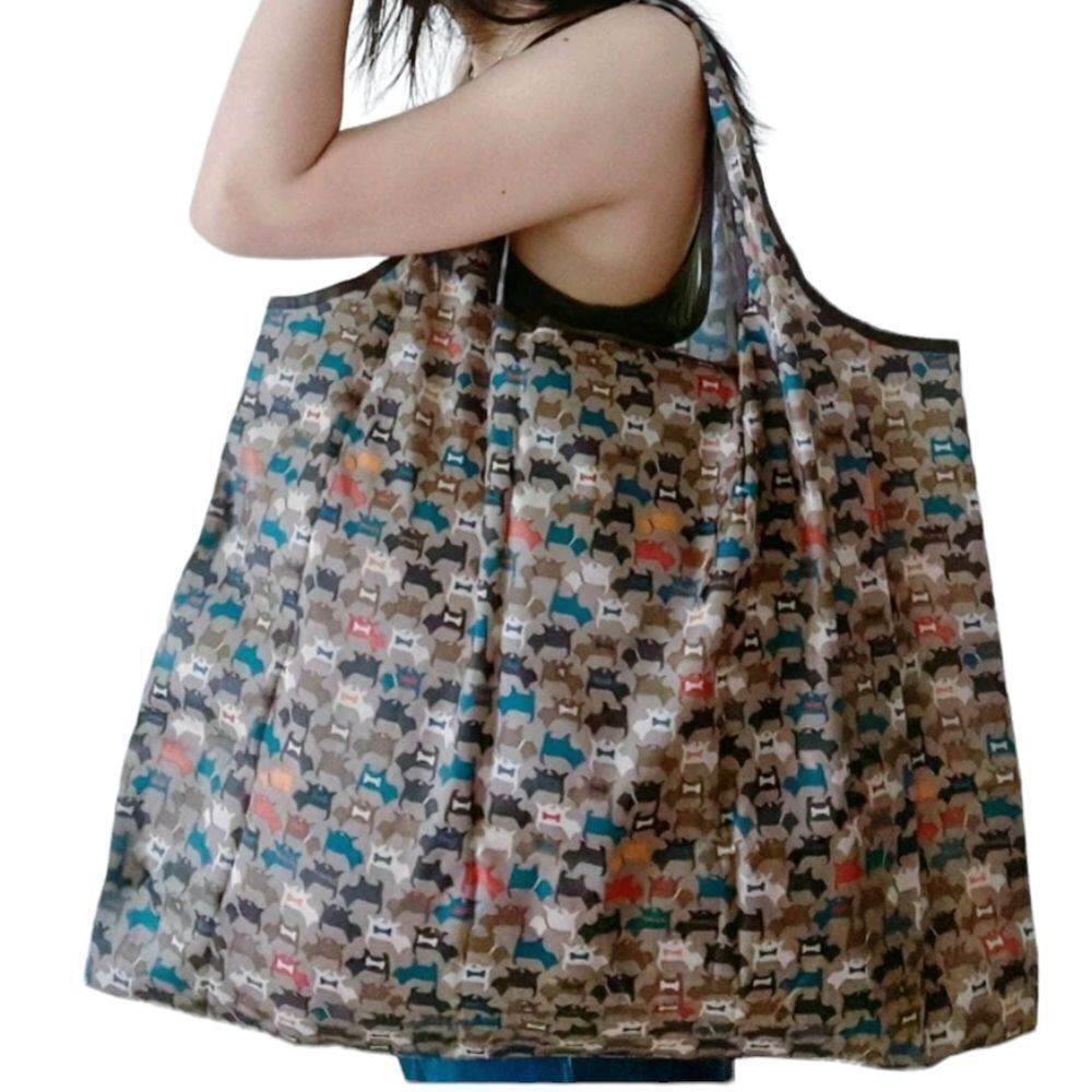 Large Dog Pattern Tote Bag - Picture 2 of 10